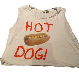 WILDFOX HOTDOG SHIRT